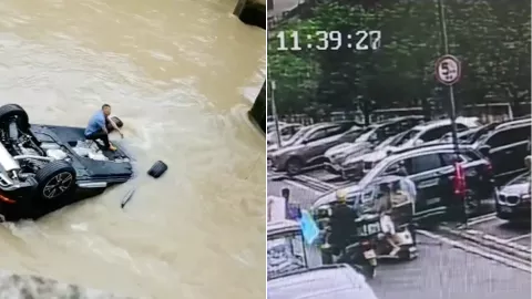 重庆酉阳SUV坠河