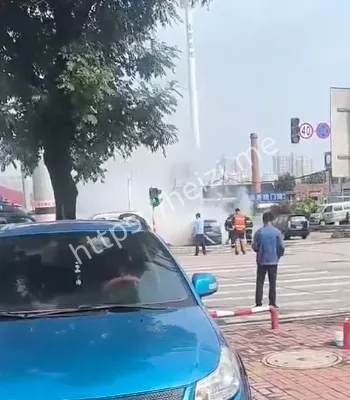 天然气爆炸现场