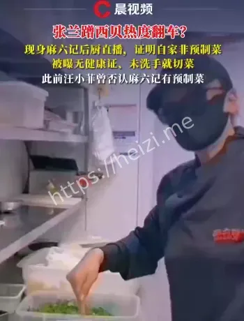 麻六记后厨直播争议