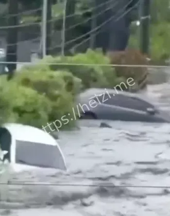 台湾山区泥石流救援
