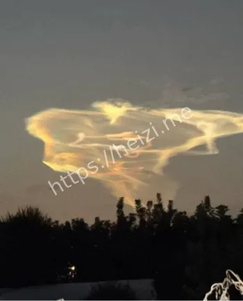 保定不明飞行物目击真相
