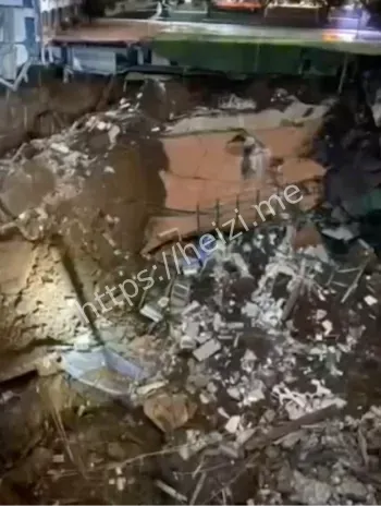 资江学校教学楼倒塌成危房