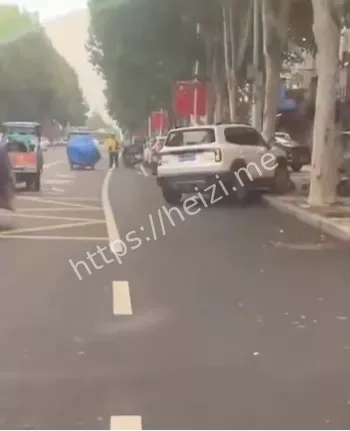 驾车撞女持刀捅死