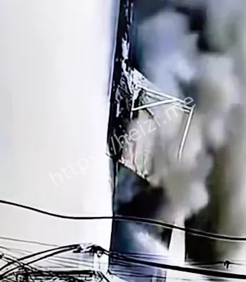 从二楼烧到四楼