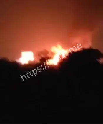 化学品油罐车起火