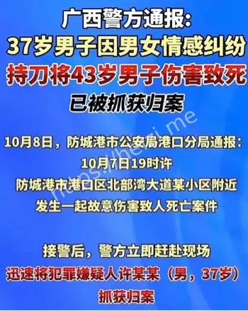 广西港口区当街追杀视频曝光