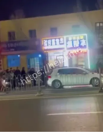 熙顺紫菜包饭店车祸冲店视频