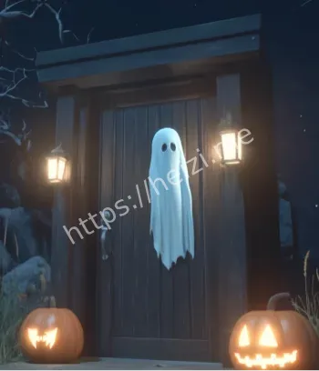 半夜诡异敲门录像