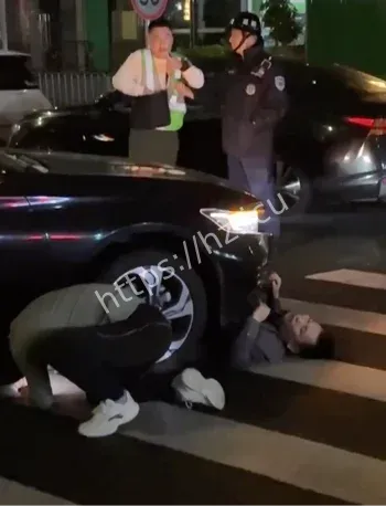 花都岭南路碾压事件