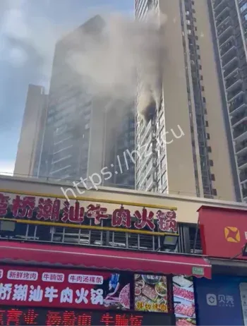 玺悦湾南区点火火灾