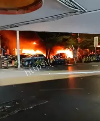 国瑞停车场大火